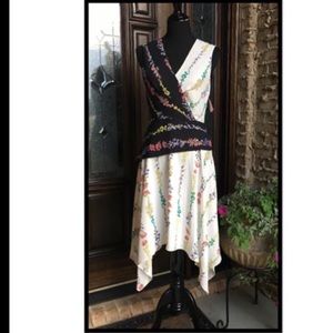 NWT BCBG Maxazria dress with hankie skirt